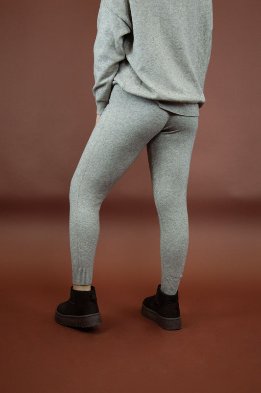 Lucca Knit Pants Grey